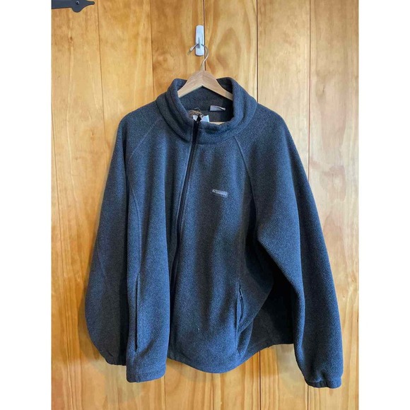 Size 3X Columbia Grey Women's Fleece Sweatshirt - Picture 1 of 4